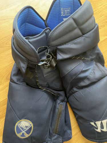 Men's Senior Small Warrior Covert Hockey Pants Pro Stock Navy Sabres like new