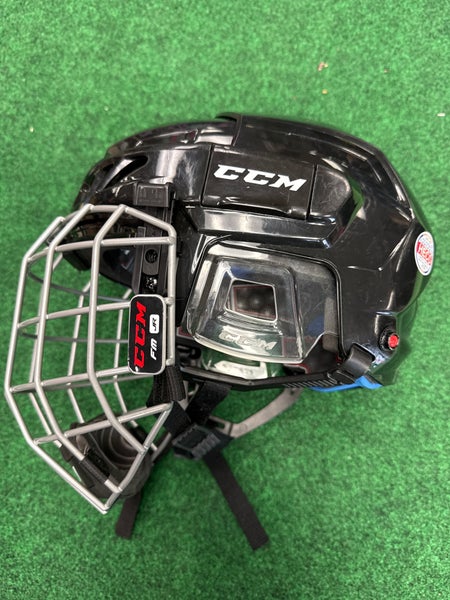 Black CCM FL3DS Helmet (Used) | Junior