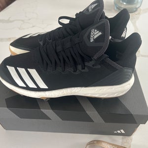 Black Men's Size M 8.0 (W 9.0) Adidas Boost icon 4 Low Top Metal (New)