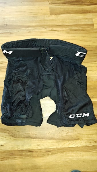 Black Large CCM Pant Shell (Used)