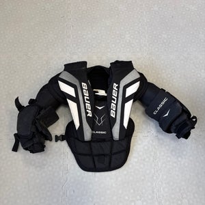 Junior Small Bauer Classic Goalie Chest Protector (Used)