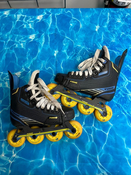 Junior Tour Code 9.one Inline Skates Regular Width Size 3 (Used)