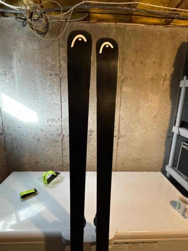 Men's HEAD WC Rebels Team Race 193 cm Racing Skis With Bindings Max Din 16 (Used)
