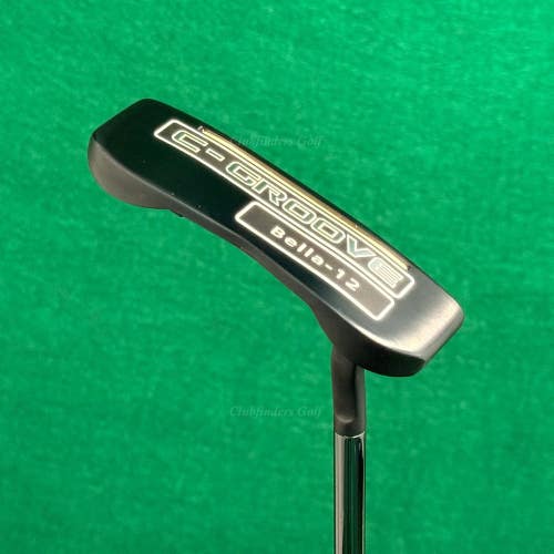 Yes! Golf C-Groove Bella-12 Black Flow-Neck 35" Putter Golf Club