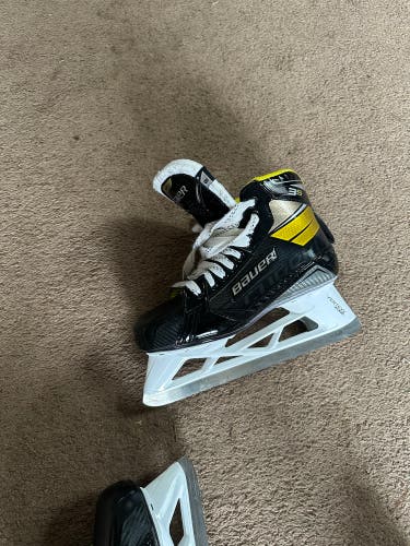 2020 Bauer Supreme 3S Hockey Goalie Skates Regular Width 8 (Used)