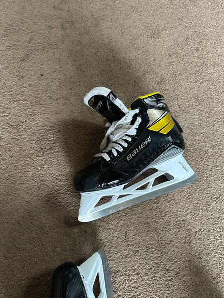 2020 Bauer Supreme 3S Hockey Goalie Skates Regular Width 8 (Used)