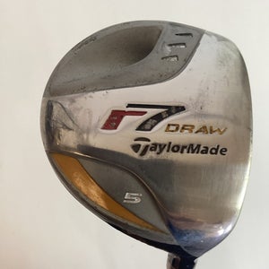 TaylorMade R7 Draw Fairway 5 Wood With Stiff Graphite Shaft