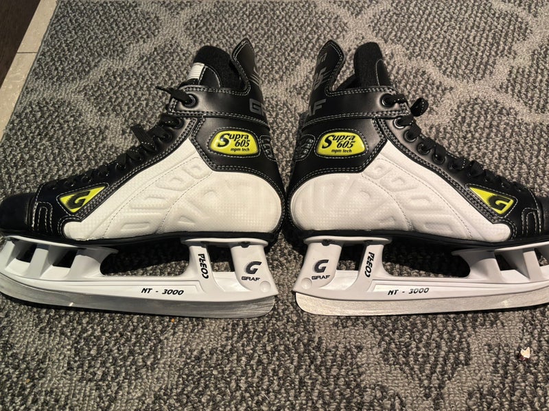 Graf Supra 605 Hockey Skates Regular Width 8.5 (Used)