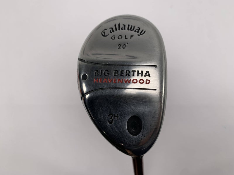 Callaway Big Bertha Heavenwood 3 Hybrid 20* RCH 75w Regular Graphite Mens RH