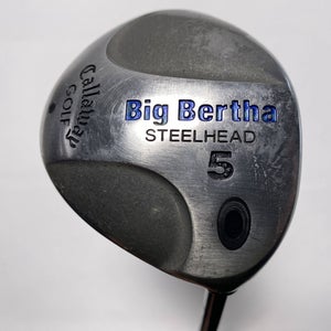 Callaway Steelhead 5 Fairway Wood 18* Ladies Graphite Womens RH Undersize Grip