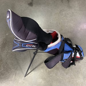 U.S. Kids Top Flite Junior Club Set Driver 4H 7i SW Putter Junior RH HC +Bag