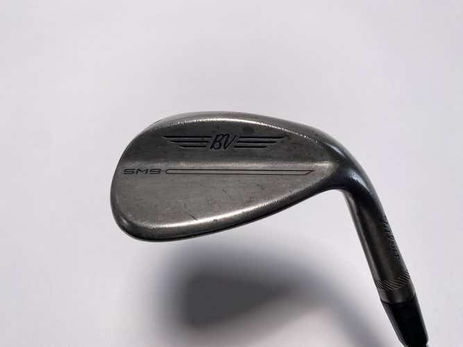 Titleist Vokey SM9 Nickel Black Sand Wedge SW 54* 12 D-Grind Wedge Steel Mens RH