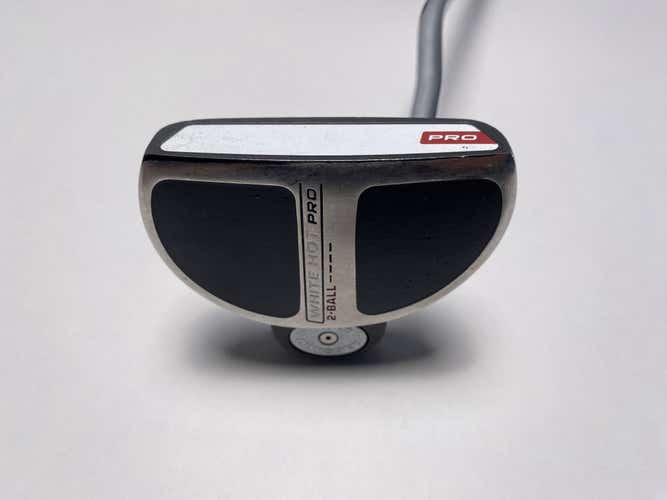 Odyssey White Hot Pro 2-Ball Putter 34.5" SuperStroke Pistol GT 1.0 Mens RH