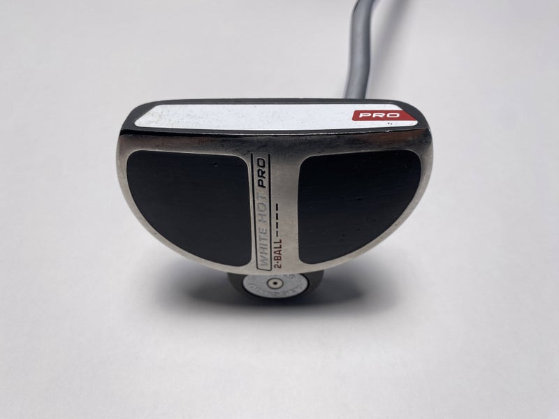 Odyssey White Hot Pro 2-Ball Putter 34.5" SuperStroke Pistol GT 1.0 Mens RH
