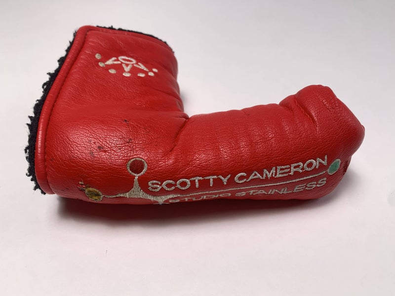 Titleist Scotty Cameron Studio Stainless Red Blade Putter Headcover HC