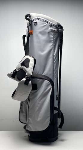 Stitch SL2 Air Walker Stand Bag Gray 4-Way Divide Dual Strap Golf Bag