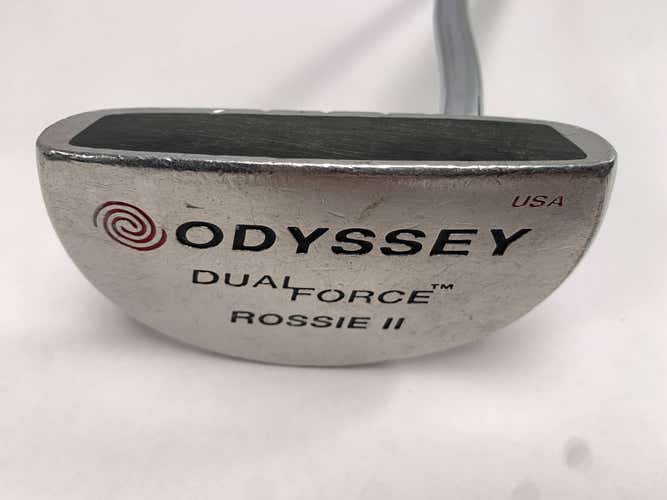 Odyssey Dual Force Rossie 2 Putter 36" SuperStroke Mid Slim 2.0 Mens RH