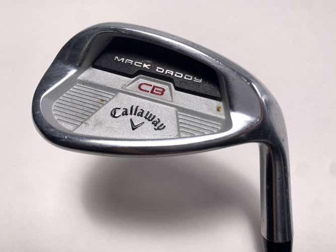 Callaway Mack Daddy CB Gap Wedge GW 52* 12 Bounce KBS Hi-Rev G 80g Mens RH
