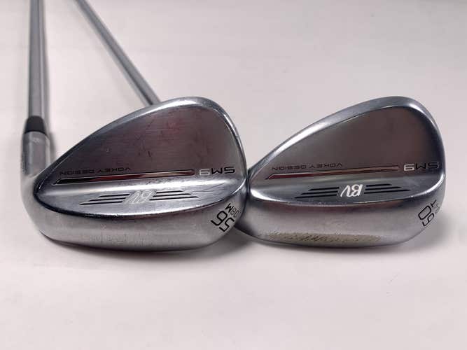 Titleist Vokey SM9 Tour Chrome Wedge Set 56* 8 | 60* 4 Project X 5.5 Regular RH