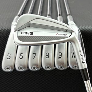PING I240 IRON SET 4-W BLACK DOT