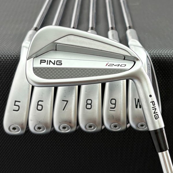 PING I240 IRON SET 4-W BLACK DOT