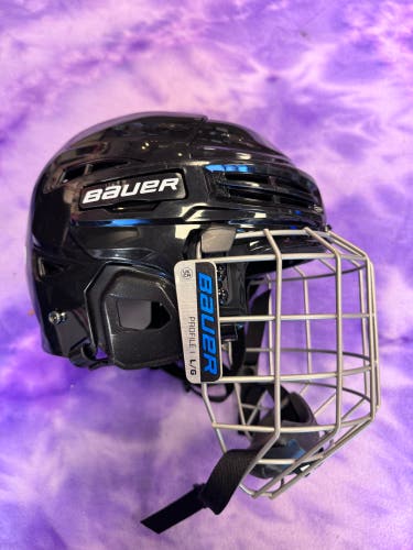 Black Large Bauer IMS 5.0 Helmet (New)