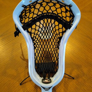 FREE SHIPPING! New White Silverfin Axis 2.0 Strung W/Hero 2.0 Black semi soft Mesh