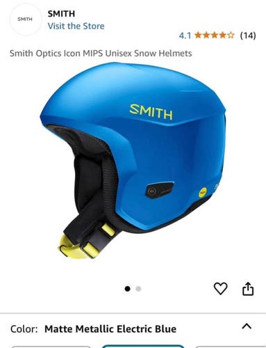 BNWT Smith Optics Icon MIPS ski helmet
