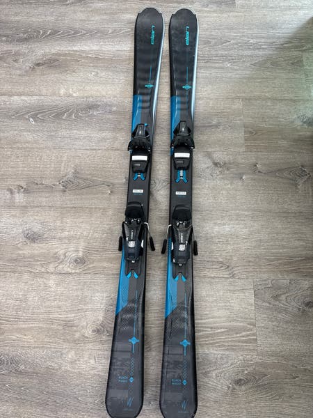 Women's Elan Black Magic 146 cm Skis With ELW 9.0 Bindings (Used