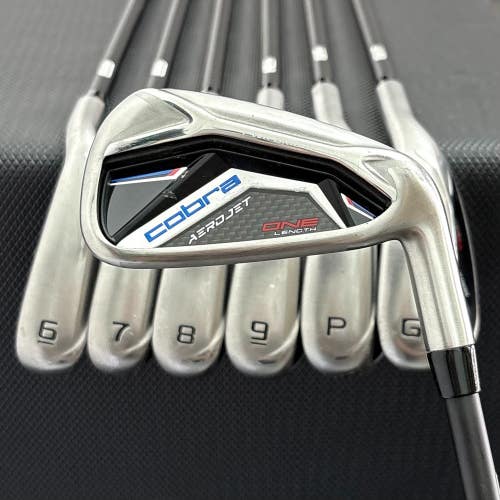 COBRA AEROJET ONE LENGTH IRON SET 5-G +1 1/4