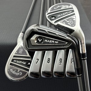 CALLAWAY RAZR XF HYBRID IRON SET 4H, 5H, 6-P