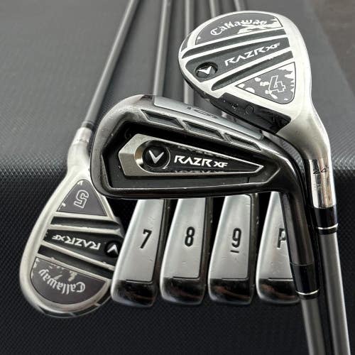 CALLAWAY RAZR XF HYBRID IRON SET 4H, 5H, 6-P