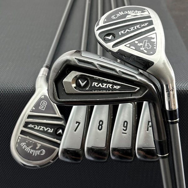 CALLAWAY RAZR XF HYBRID IRON SET 4H, 5H, 6-P