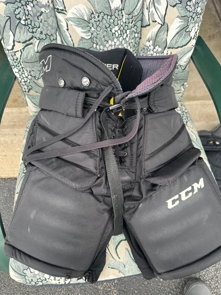 Junior Medium CCM Premier Hockey Goalie Pants (Used)