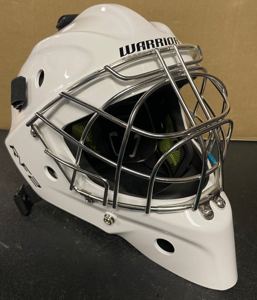 NEW Warrior Ritual F2E Goalie Mask Jr White