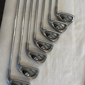 Men's Ping i3+ Right Handed Clubs (Full Set) Regular Flex 7 Pieces (Used)