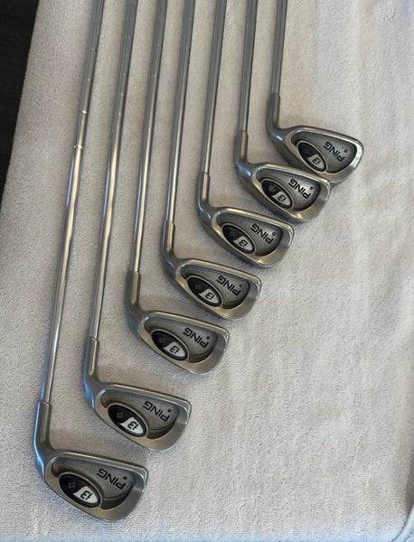 Men's Ping i3+ Right Handed Clubs (Full Set) Regular Flex 7 Pieces (Used)