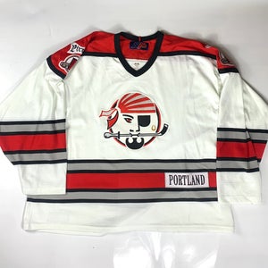 Portland Pirates White XL Jersey (New)