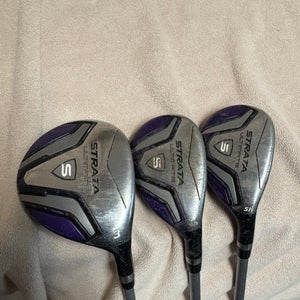 Women's Strata Right Handed Clubs (Full Set) Ladies Flex (Used)