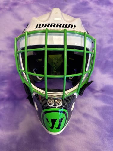 Green Youth Warrior Ritual F2E Goalie Mask (Used)
