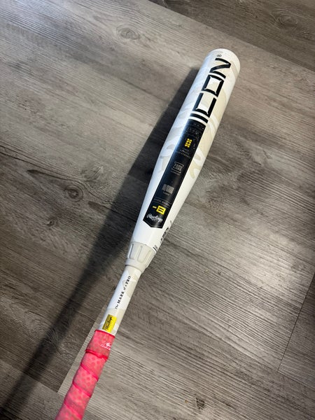 2025 Rawlings Icon Composite USSSA Certified Bat (-8) 22 oz 30" (Used)