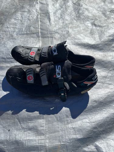 Men's Size M 13.5 (W 14.5) Sidi 5 Fit Mega Bike Shoes Road Bike (Used)