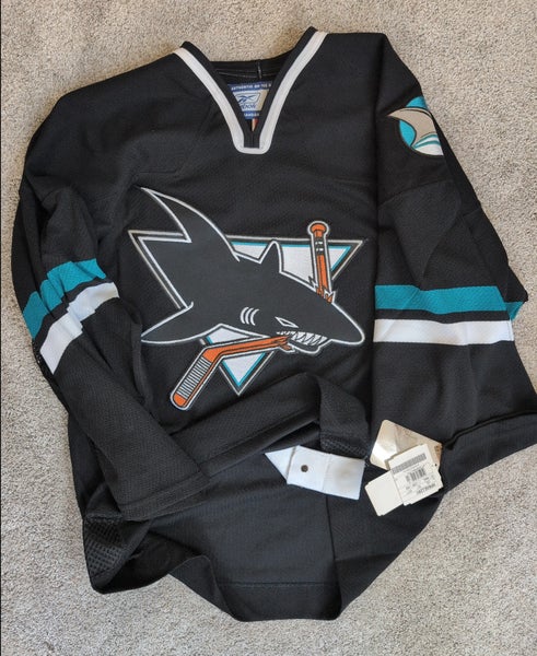 Vintage Reebok 6100 San Jose Sharks Alternate Jersey (48) - BNWT