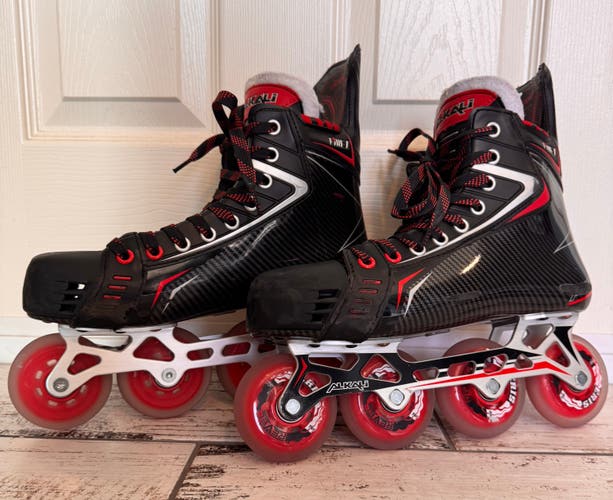Alkali Inline Skates Extra Wide Width Size 7.5 (Used)