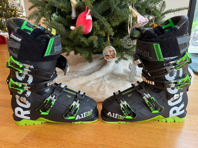 Men's Rossignol All Mountain AllTrack Elite 120 Ski Boots Stiff Flex (Used)