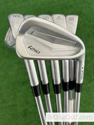 Ping i210 Iron Set 5-W / Dynamic Gold 120 Stiff