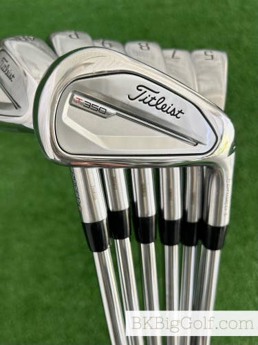 Titleist T350 Forged Iron Set 5-48 / True Temper AMT Red Stiff