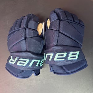 Bauer Vapor Pro Gloves Pro Stock (New) (Seattle Kraken colourway)