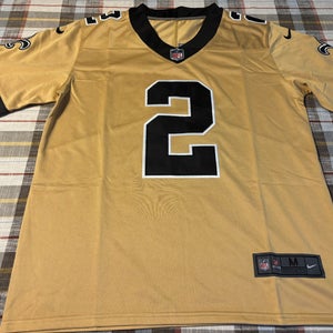 New Orleans Saints Spencer Rattler Medium Men's Nike Jersey (New)