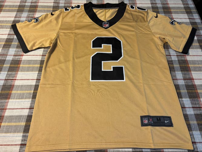 New Orleans Saints Spencer Rattler Medium Men's Nike Jersey (New)